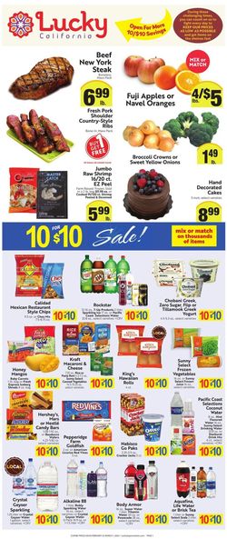 Catalogue Lucky Supermarkets from 02/23/2022