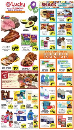 Catalogue Lucky Supermarkets from 03/16/2022