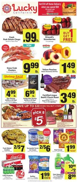 Catalogue Lucky Supermarkets from 08/10/2022