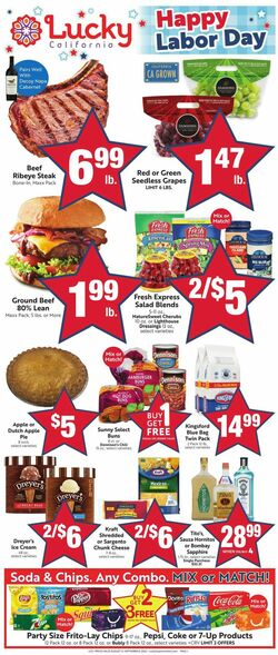 Catalogue Lucky Supermarkets from 08/31/2022