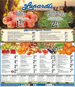 Catalogue Lunardi's from 10/10/2023