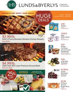 Catalogue Lunds & Byerlys from 07/22/2021