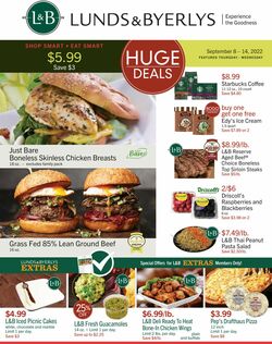 Catalogue Lunds & Byerlys from 09/08/2022