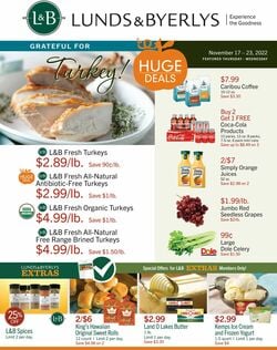 Catalogue Lunds & Byerlys from 11/17/2022