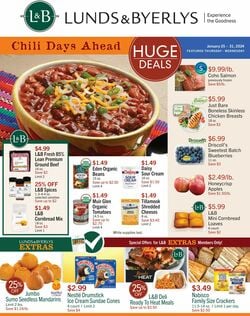 Catalogue Lunds & Byerlys from 01/25/2024