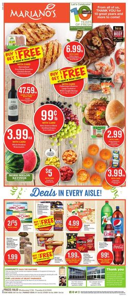 Catalogue Mariano’s from 07/29/2020