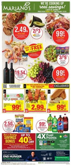 Catalogue Mariano’s Black Friday 2020 from 11/27/2020