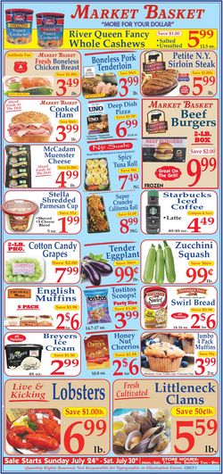 Catalogue Market Basket from 07/24/2022