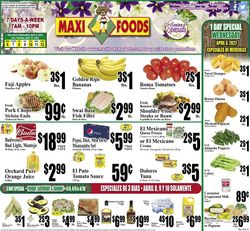 Catalogue Maxi Foods from 04/06/2022