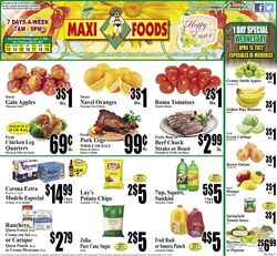 Catalogue Maxi Foods EASTER 2022 from 04/13/2022