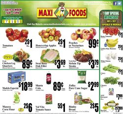 Catalogue Maxi Foods from 07/06/2022