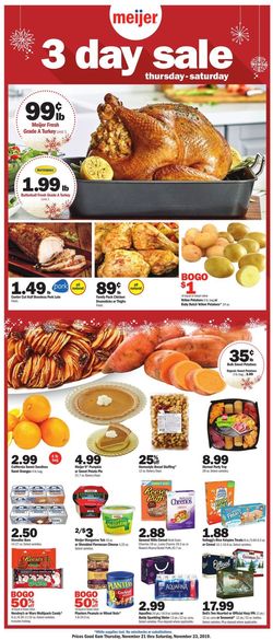 Catalogue Meijer - Black Friday Ad 2019 from 11/21/2019