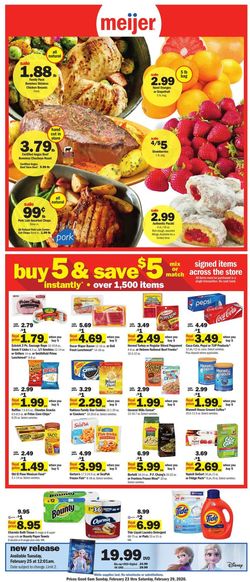 Catalogue Meijer from 02/23/2020