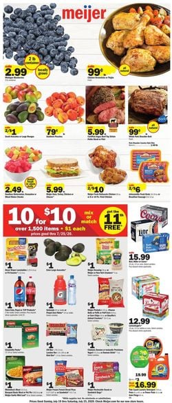 Catalogue Meijer from 07/19/2020