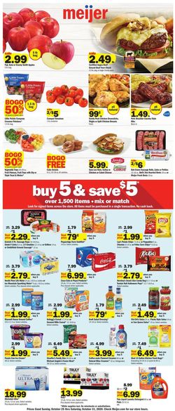 Catalogue Meijer from 10/25/2020