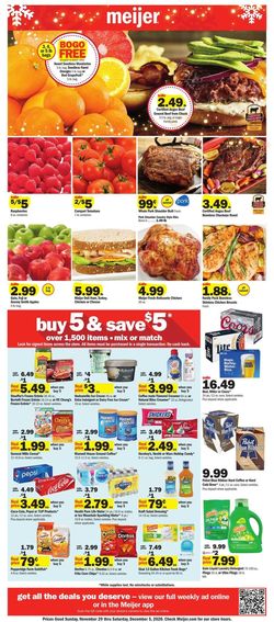 Catalogue Meijer Cyber Monday 2020 from 11/29/2020