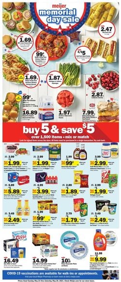 Catalogue Meijer from 05/23/2021