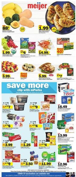 Catalogue Meijer from 09/19/2021