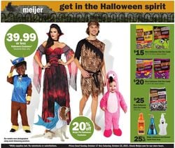 Catalogue Meijer HALLOWEEN 2021 from 10/17/2021