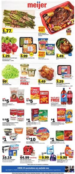 Catalogue Meijer from 10/31/2021