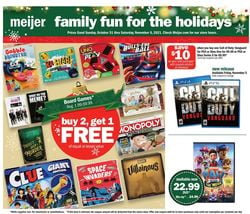 Catalogue Meijer HOLIDAY 2021 from 10/31/2021