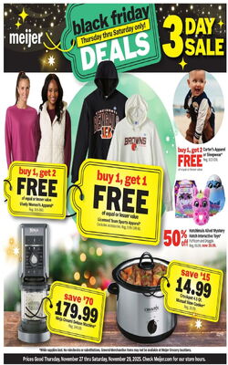 Catalogue Meijer from 11/27/2025