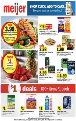 Current weekly ad Meijer