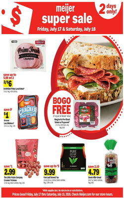 Catalogue Meijer from 07/17/2026