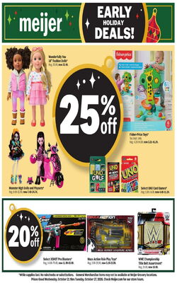 Catalogue Meijer from 10/21/2026