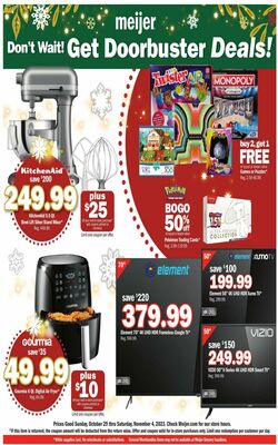 Catalogue Meijer from 10/29/2023