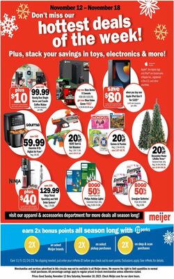 Catalogue Meijer from 11/12/2023