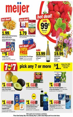 Current weekly ad Meijer