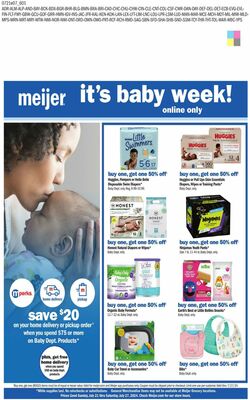 Catalogue Meijer from 07/21/2024