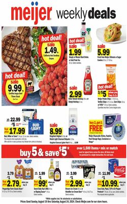 Catalogue Meijer from 08/18/2024