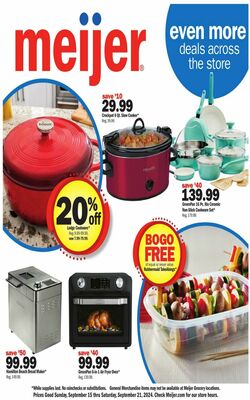 Catalogue Meijer from 09/15/2024