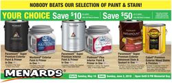 Catalogue Menards from 05/19/2019