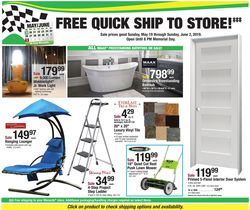 Catalogue Menards from 05/19/2019