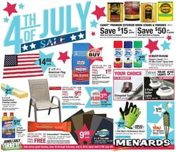 Catalogue Menards from 06/30/2019