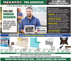 Catalogue Menards from 08/11/2019