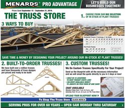 Catalogue Menards from 09/15/2019