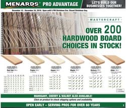 Catalogue Menards from 12/15/2019