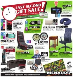 Catalogue Menards - Christmas Ad 2019 from 12/20/2019