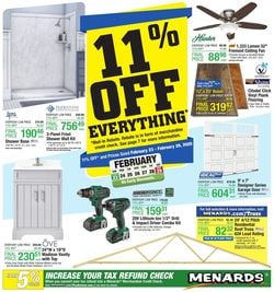 Catalogue Menards from 02/23/2020