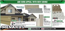 Catalogue Menards from 03/29/2020