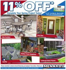 Catalogue Menards from 05/24/2020