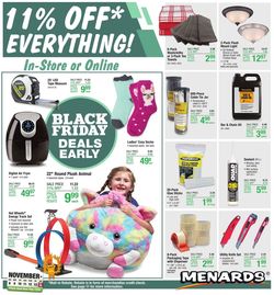 Catalogue Menards from 11/08/2020