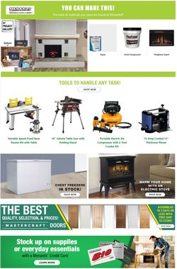 Catalogue Menards from 01/16/2021