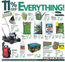 Catalogue Menards from 03/21/2021