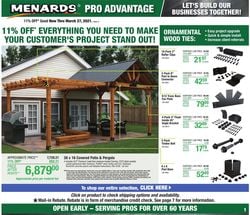 Catalogue Menards from 03/21/2021