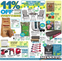 Catalogue Menards from 03/31/2022